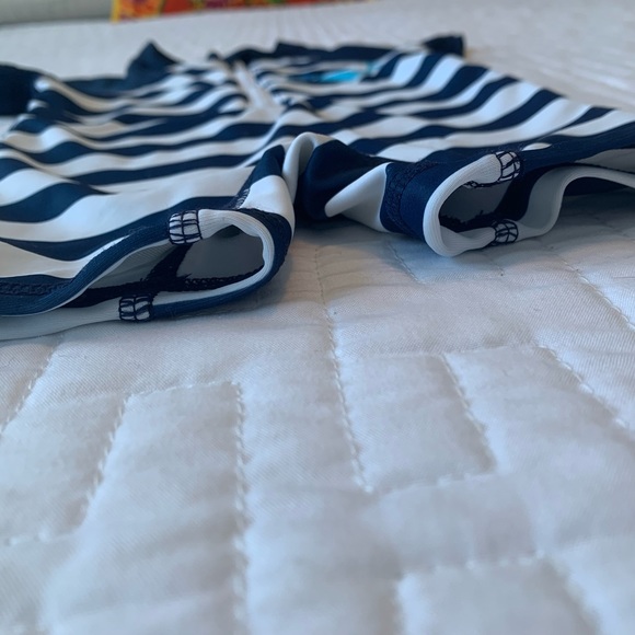 Nautical Stripe Baby 1-Piece Swimsuit - Picture 4 of 7